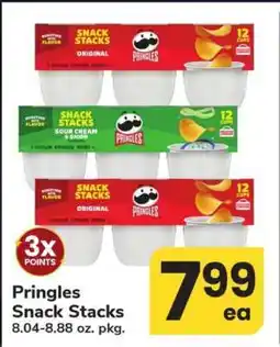 Safeway Pringles Snack Stacks offer