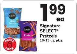 Safeway Signature Select Pretzels offer
