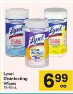 Safeway Lysol Disinfecting Wipes offer