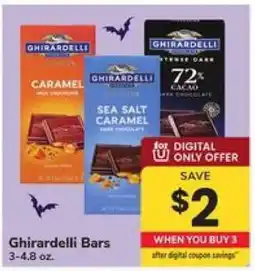 Safeway Ghirardelli Bars offer