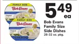 Safeway Bob Evans Family Size Side Dishes offer