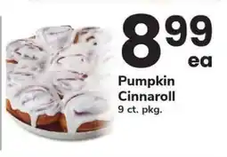 Safeway Pumpkin Cinnaroll offer