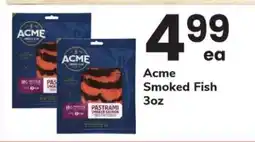 Safeway Acme Smoked Fish offer