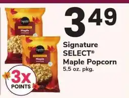 Safeway Signature SELECT Maple Popcorn offer