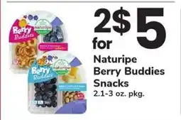 Safeway Naturipe Berry Buddies Snacks offer