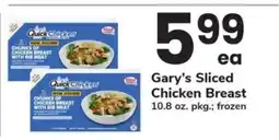 Safeway Gary’s Sliced Chicken Breast offer
