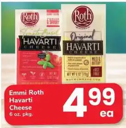 Safeway Emmi Roth Havarti Cheese offer