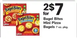 Safeway Bagel Bites Mini Pizza Bagels offer