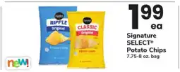 Safeway Signature SELECT Potato Chips offer