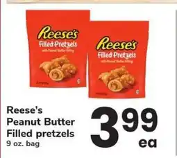 Safeway Reese’s Peanut Butter Filled Pretzels offer