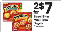 Safeway Bagel Bites Mini Pizza Bagels offer