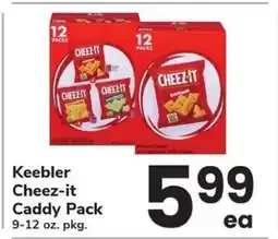 Safeway Keebler Cheez-it Caddy Pack offer