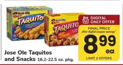 Safeway Jose Ole Taquitos and Snacks offer
