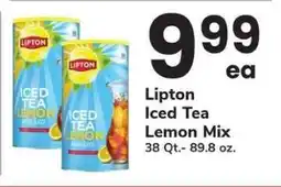Safeway Lipton Iced Tea Lemon Mix offer