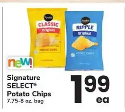 Safeway Signature SELECT Potato Chips offer