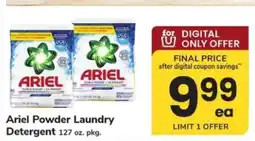 Safeway Ariel Powder Laundry Detergent offer