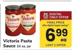 Safeway Victoria Pasta Sauce offer