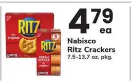 Safeway Nabisco Ritz Crackers offer