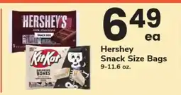 Safeway Hershey Snack Size Bags offer