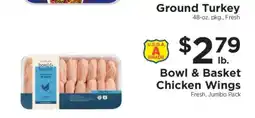 ShopRite Bowl & Basket Chicken Wings offer