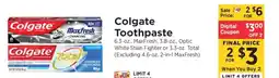 ShopRite Colgate Toothpaste offer