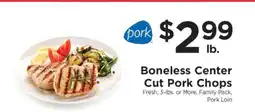ShopRite Boneless Center Cut Pork Chops offer