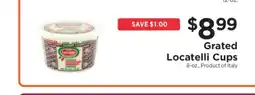 ShopRite Grated Locatelli Cups offer