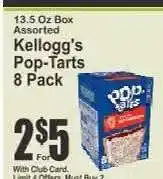 Key Food Kellogg's Pop-Tarts 8 Pack offer