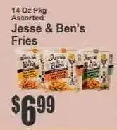 Key Food Jesse & Ben's Fries offer