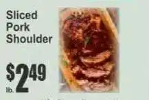 Key Food Sliced Pork Shoulder offer