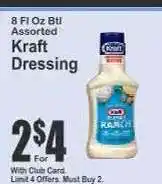 Key Food Kraft Dressing offer