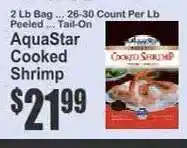 Key Food AquaStar Cooked Shrimp offer