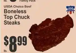 Key Food Boneless Top Chuck Steaks offer