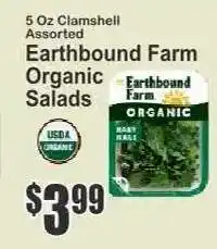 Key Food Earthbound Farm Organic Salads offer