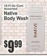 Key Food Native Body Wash offer
