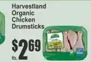 Key Food Harvestland Organic Chicken Drumsticks offer