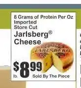Key Food Jarlsberg Cheese offer