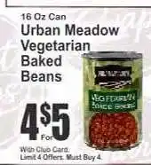 Key Food Urban Meadow Vegetarian Baked Beans offer