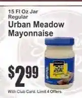 Key Food Urban Meadow Mayonnaise offer