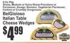 Key Food BelGioioso Italian Table Cheese Wedges offer