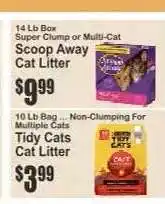 Key Food Scoop Away Cat Litter offer