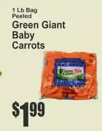 Key Food Green Giant Baby Carrots offer