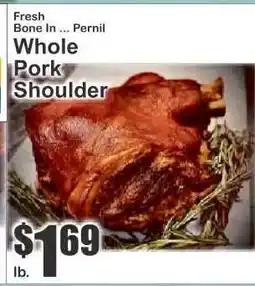 Key Food Whole Pork Shoulder offer