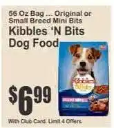 Key Food Kibbles'n Bits Dog Food offer