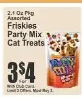 Key Food Friskies Party Mix Cat Treats offer