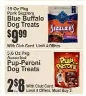 Key Food Blue Buffalo Dog Treats offer