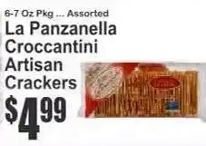 Key Food La Panzanella Croccantini Artisan Crackers offer