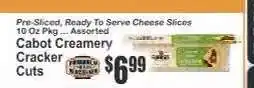 Key Food Cabot Creamery Cracker Cuts offer