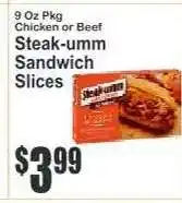 Key Food Steak-umm Sandwich Slices offer