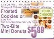 Key Food Two-Bite Mini Donuts offer